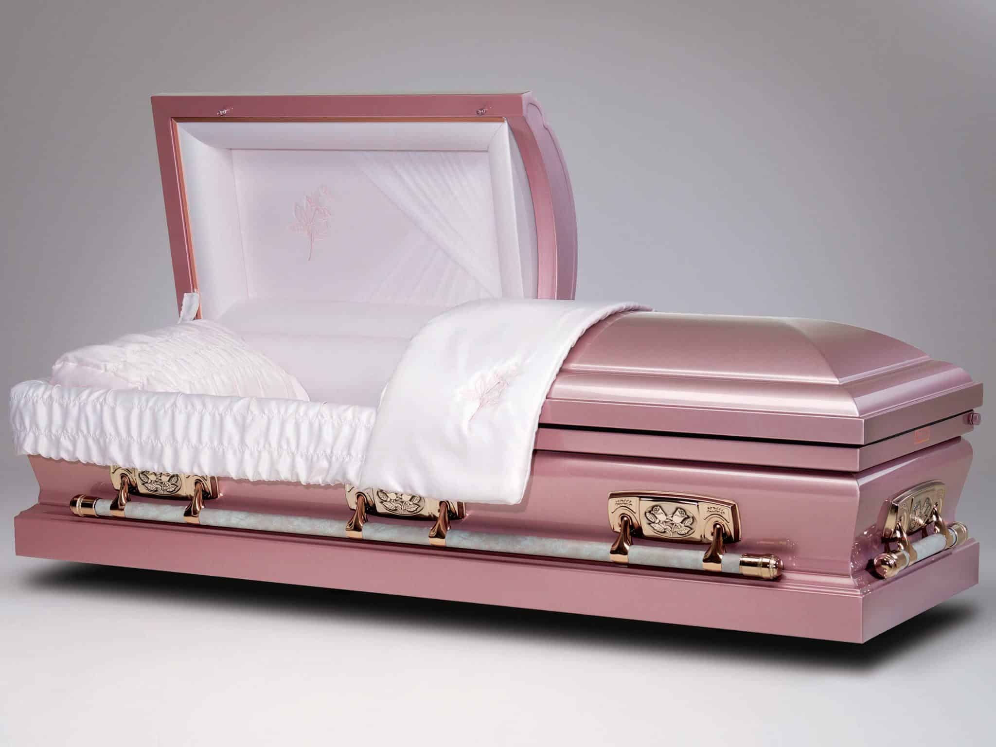 895 Chiffon Rose CVI Funeral Supply