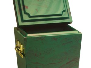Jade Marble Tall Urn Vault