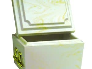 White Marble Regular Urn Vault